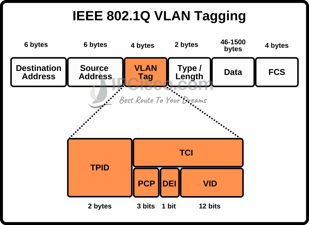 802.1Q vlan tagging protocol