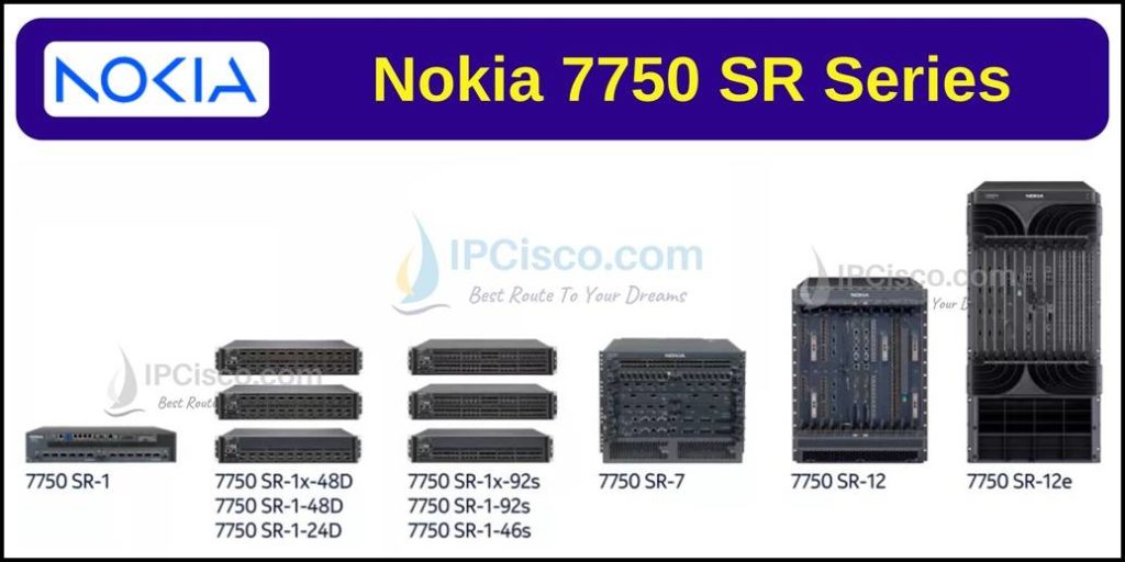 Nokia 7750 Service Router Family 7750 SR7 7750 SR 12 etc. ⋆