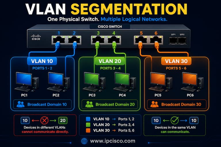 vlan segmentation example