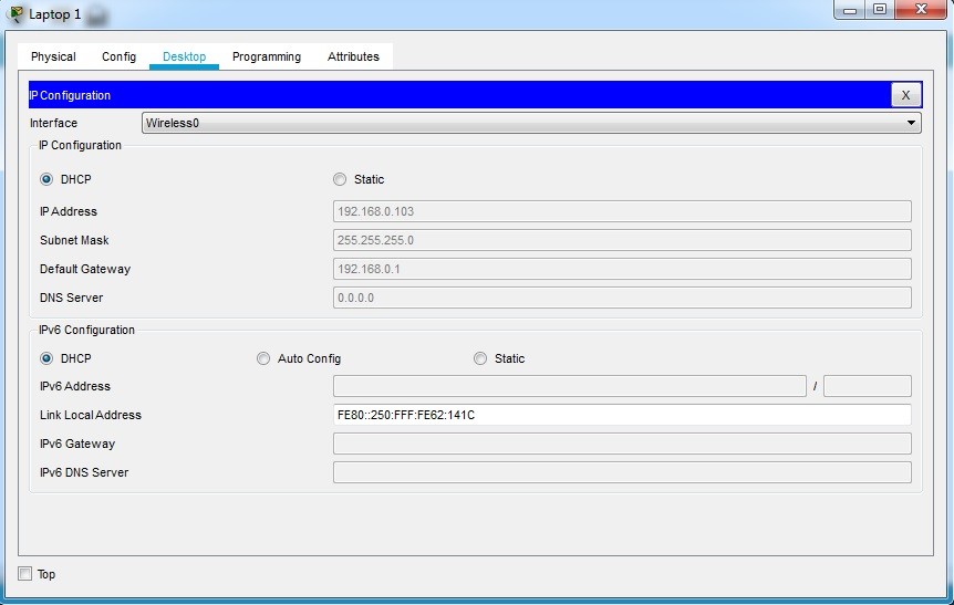 laptop-ip-config-packet-tracer-dhcp