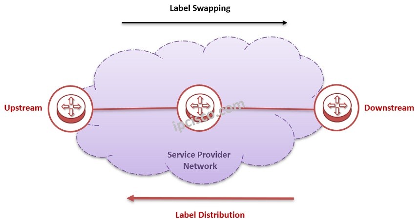 mpls label distribution versus label swapping