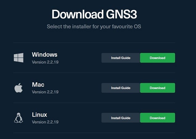 install gns3 vm