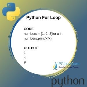 Python For Loop | How To Use Python For Loops? | For Loops ⋆ IpCisco