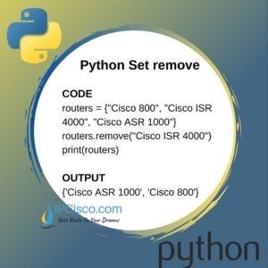 Python Set Methods | Add | Discard | Union | Difference | Copy ⋆ IpCisco