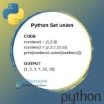 Python Set Methods | Add | Discard | Union | Difference | Copy ⋆ IpCisco