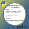 Python String Concatenation | Plus (+) Operator | Join Method IpCisco