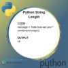Python String Length | How to Calculate String Lenght in Python?⋆ IpCisco
