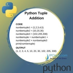 Python Tuple Addition | How Two Add One Tuple To Other?⋆ IpCisco