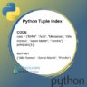Python Tuple Access | Using Python Index Operator with Tuples ⋆ IpCisco