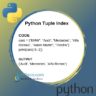 Python Tuple Access | Using Python Index Operator with Tuples ⋆ IpCisco