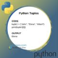 Python Tuples | How to use Tuples in Python? | Tuple Examples ⋆ IpCisco