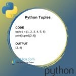 Python Tuples | How to use Tuples in Python? | Tuple Examples ⋆ IpCisco
