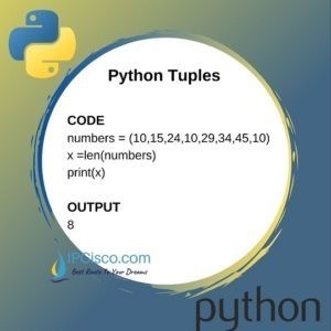 Python Tuples | How to use Tuples in Python? | Tuple Examples ⋆ IpCisco