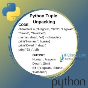 python tuple unpacking