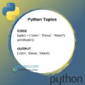 Python Tuples | How to use Tuples in Python? | Tuple Examples ⋆ IpCisco