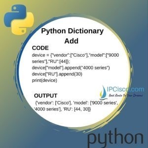 Python Add To Dictionary | update() method | append() method ⋆ IpCisco