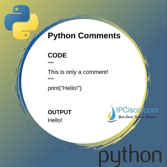 python-comment-code-ipcisco