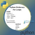 Python Iterate Dictionary | How To Use "For Loop" With Dictionary⋆ IpCisco