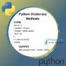 Python Dictionary Methods | get() | keys() | values() | items() etc. ⋆