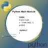 Python Math Functions | Built-in Math Function | Math Module ⋆ IpCisco