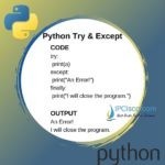 Python Try and Except | Finally | Else | Raise Statements ⋆ IpCisco