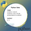 Python Sets | Methpds of Python Sets | Set | Add | Remove | Len⋆ IpCisco