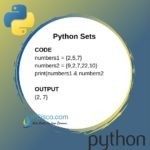 Python Sets | Methpds of Python Sets | Set | Add | Remove | Len⋆ IpCisco