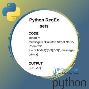 Python RegEx | Python Regular Expressions |Special Characters ⋆ IpCisco