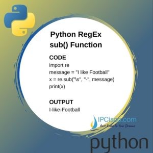 Python RegEx | Python Regular Expressions |Special Characters ⋆ IpCisco