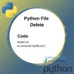 Python File Delete | How To Delete Files in Python Programming?⋆ IpCisco