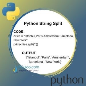 Python String Split | How to Split a String in Python? ⋆ IpCisco