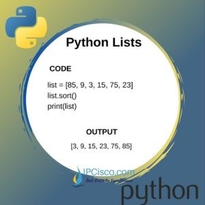 Python Lists ⋆ IpCisco