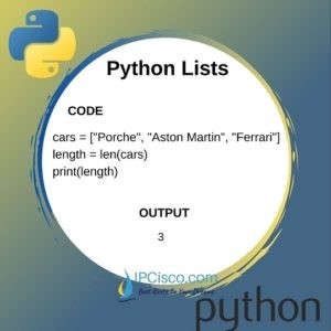 Python Lists ⋆ IpCisco