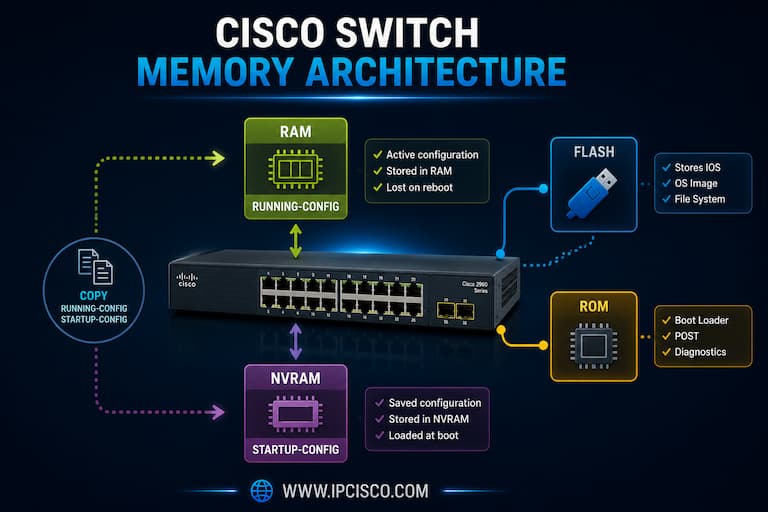 Cisco switch memory architecture