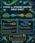 What is the Difference Between Static and Dynamic Routing? ⋆