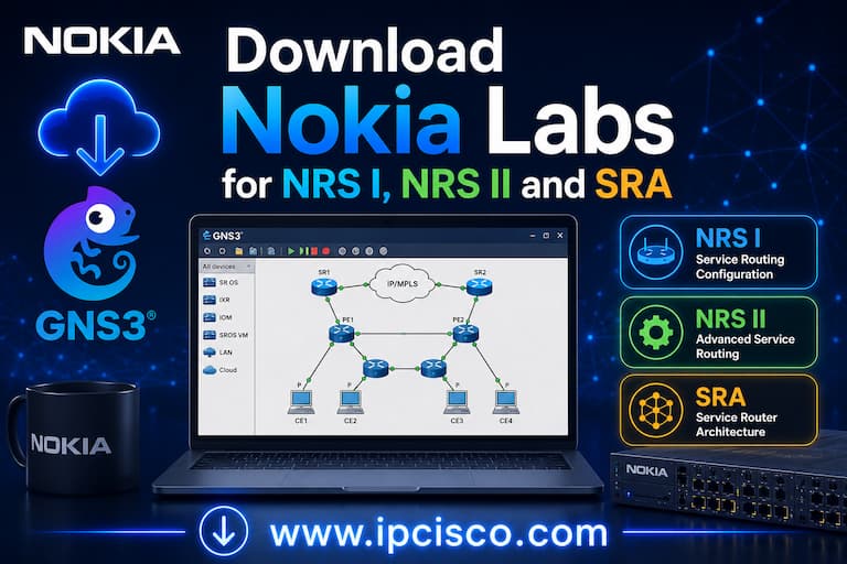 nokia gns3 labs ready-to-use nokia configurations