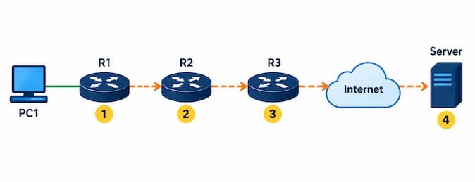 JNCIA JUNOS what is traceroute