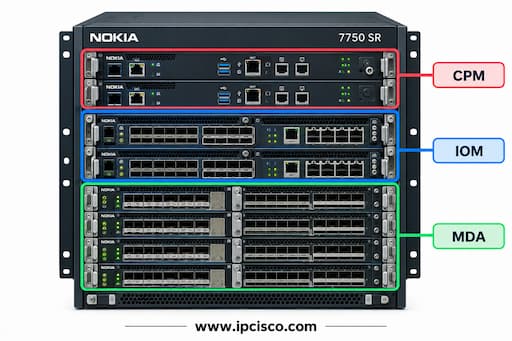 Nokia NRS-I practice questions control plane question, Nokia 7750 Service Router