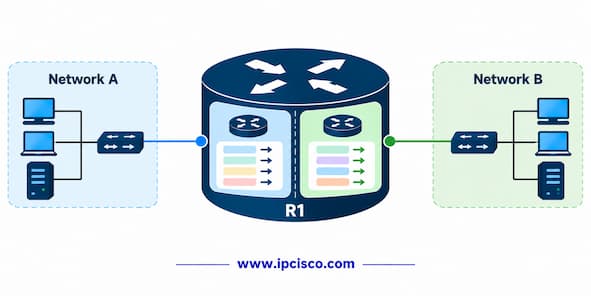 ccnp encor VFR question example