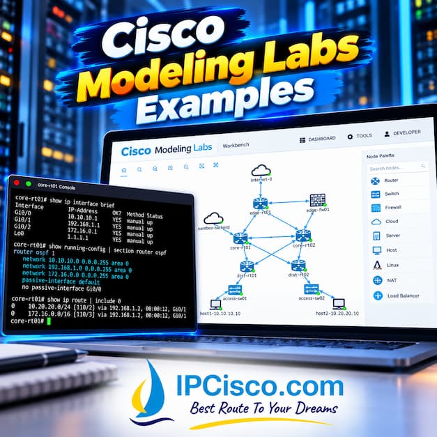 Cisco Modeling Labs Examples, Download CML Configurations