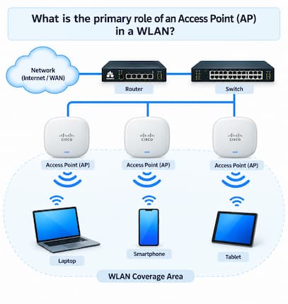 access point wlan question huawei-HCIA question
