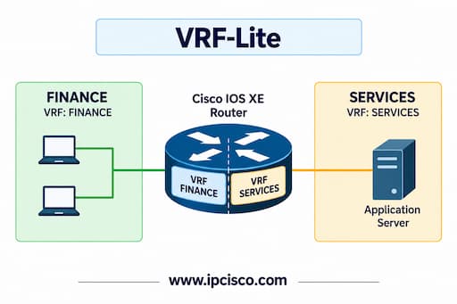 ccie-enterprise-infrastructure-Cisco-IOS-XE-VRF-Lite-question