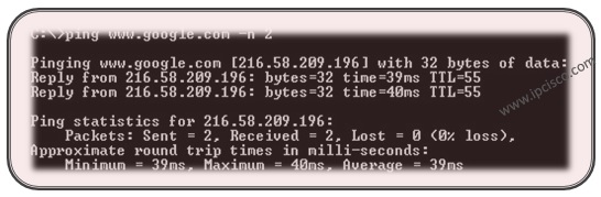 Number of Ping Packet