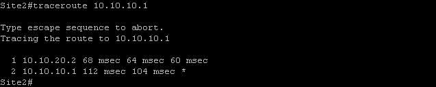 HSRP (Hot Standby Router Protocol) trace route site2 to site1 redundancy protocols HSRP (Hot Standby Router Protocol) trace route site2 to site1 cisco