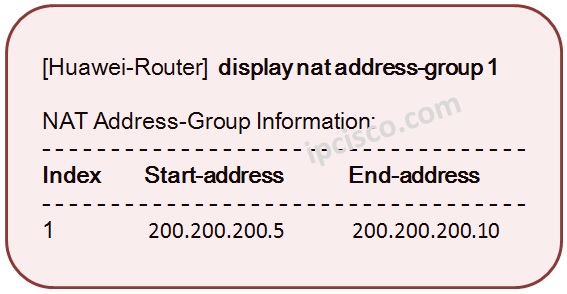 display-nat-address-group
