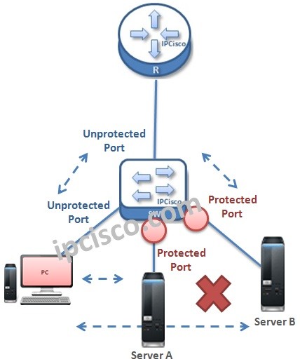 protected-port-topology